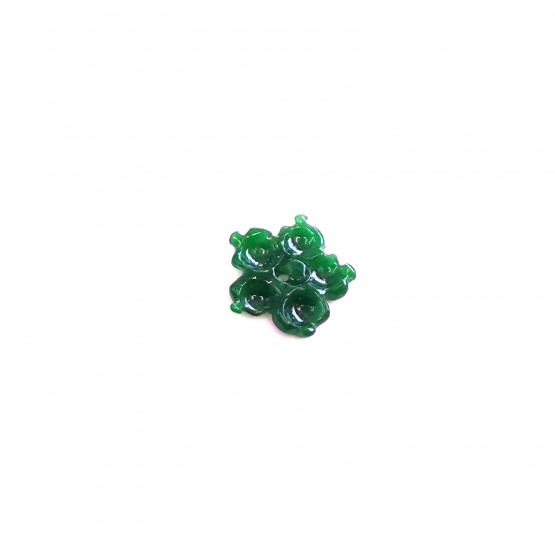 Jade Gravur ca. 8 mm 